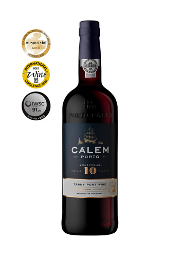 VINHO DO PORTO - CÁLEM 10 ANOS TAWNY
