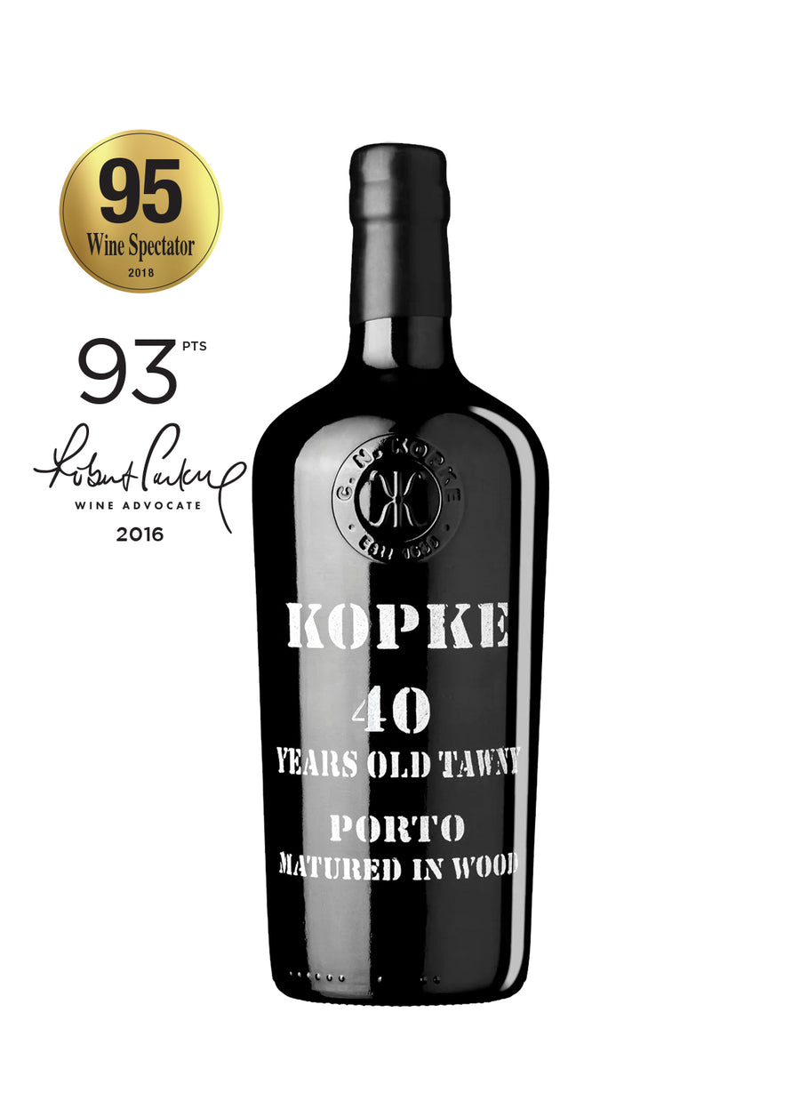 VINHO DO PORTO TINTO - KOPKE 40 ANOS TAWNY